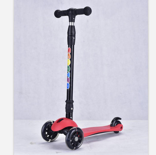 Three-Wheeled Adjustable Kick Scooter Bowlift