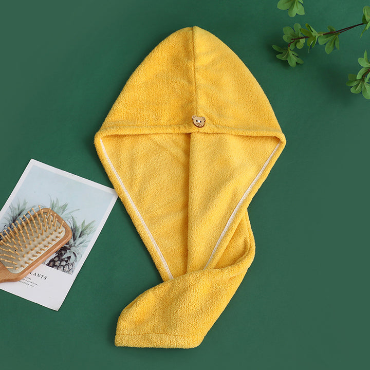 Women's towel hood made of cuddly terry Bowlift
