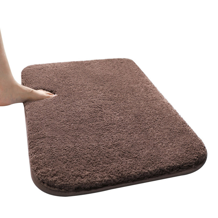 Plush Bath Mat Bowlift