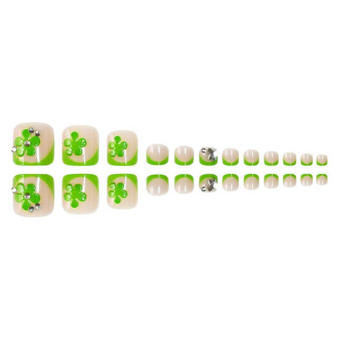 Decorative Toe Nail Art Extensions Bowlift