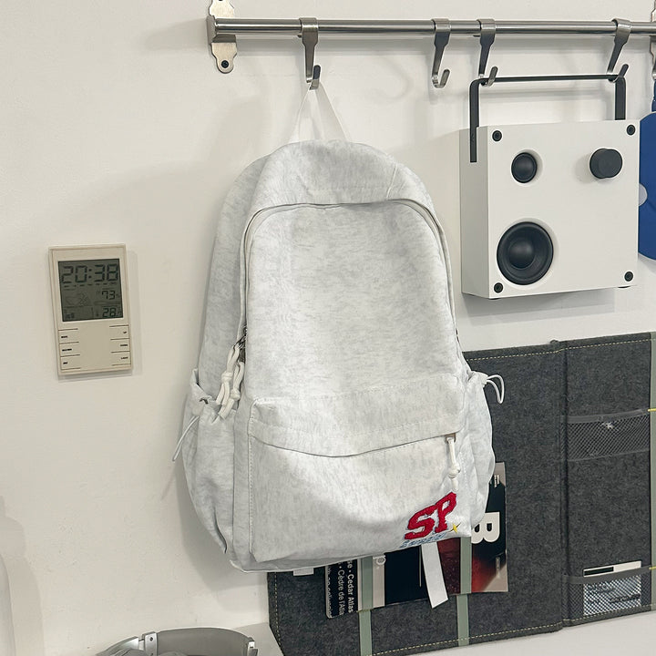 Stylish Fluffy Fabric Backpack