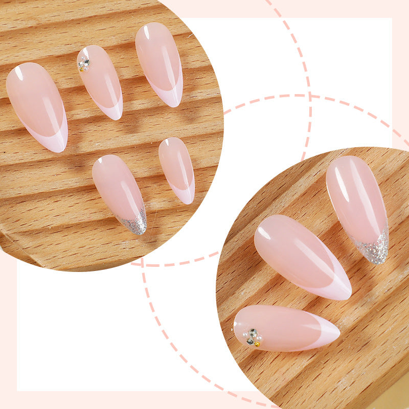 Premium Glossy Press-On Nail Collection Bowlift