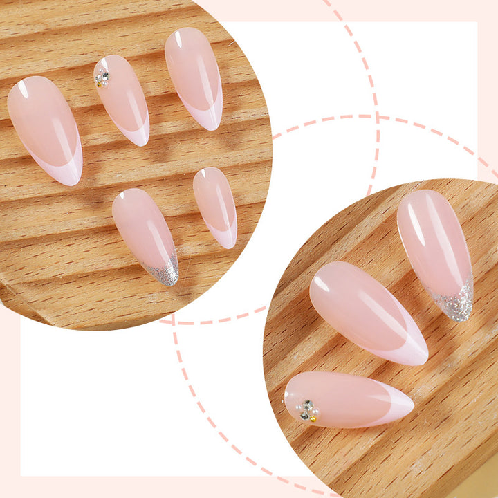 Premium Glossy Press-On Nail Collection Bowlift