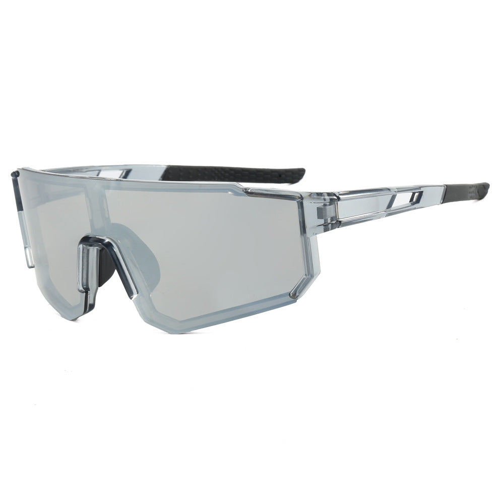 Women's sporty sunglasses in a futuristic design with a wide field of view Bowlift