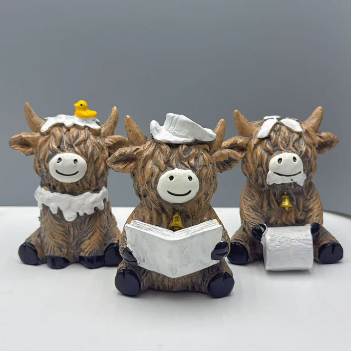 Decorative Piglet Figurine Bowlift