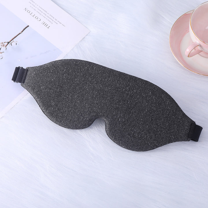Unisex nan ergonomic 3D sleep mask with contoured eye cavities and adjustable comfort band Bowlift