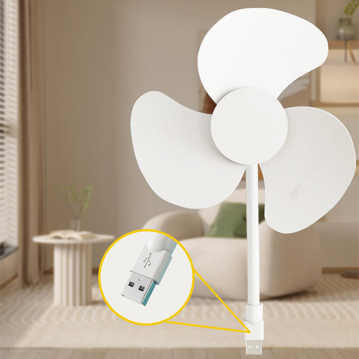 Unisex Wall-Mounted Adjustable Air Circulation Fan Bowlift