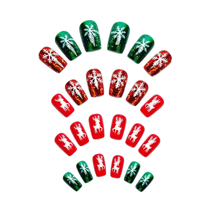 Festive Holiday-Themed Nail Art Bowlift