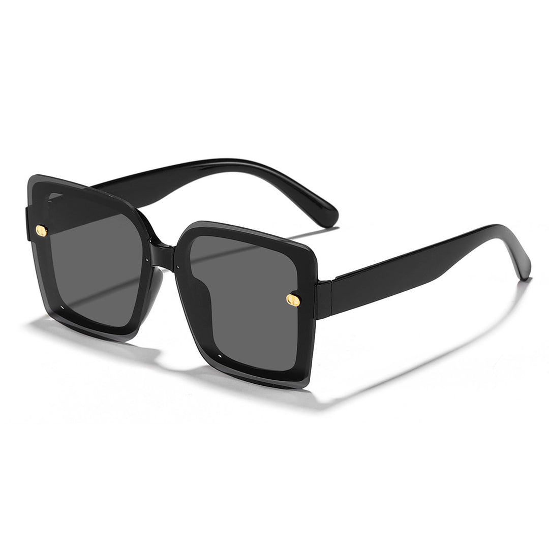 Women's fashionable sunglasses with square design and high-quality frame Bowlift