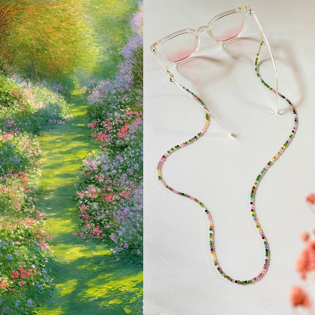 Colorful crystal necklace Bowlift