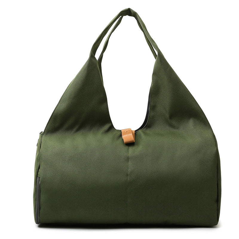Comfortable tote bag with innovative shape and adjustable carrying handle Bowlift