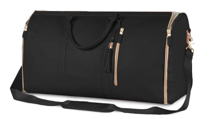 Stylish travel bag with integrated suit compartment Bowlift