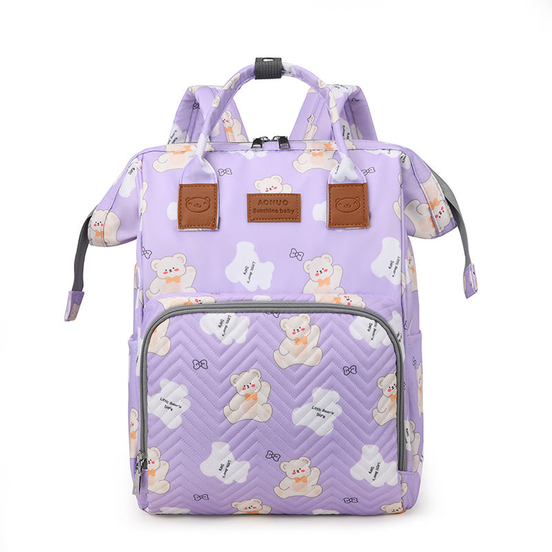 Cute Character Print Baby Backpack Bowlift