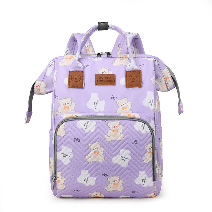 Cute Character Print Baby Backpack Bowlift