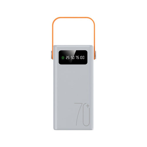 Portable solar charger with multifunctional LED display Bowlift