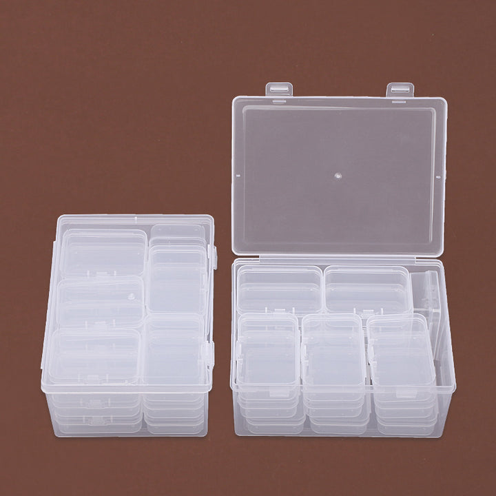 Multi-Purpose Transparent Compartment Organizing Box Bowlift