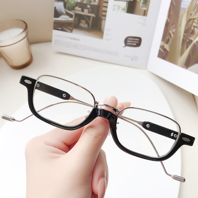 Fashionable Rectangular Glasses Bowlift