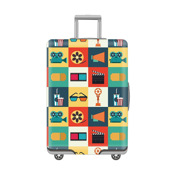 Cartoon Cat Design Hard Shell Luggage Bowlift