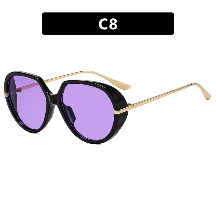 Women's Cat-Eye Sunglasses with glare-free UV protection and luxurious metal frame Bowlift