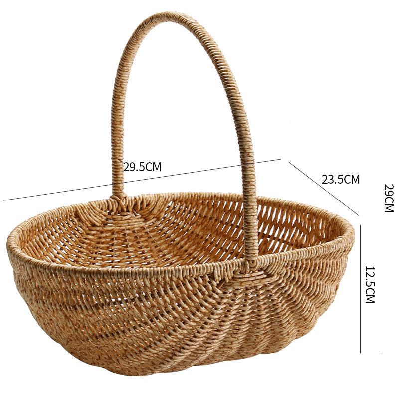 Woven Storage Basket Bowlift