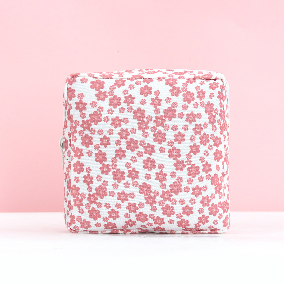 Cosmetic organizer with floral patterned design Bowlift