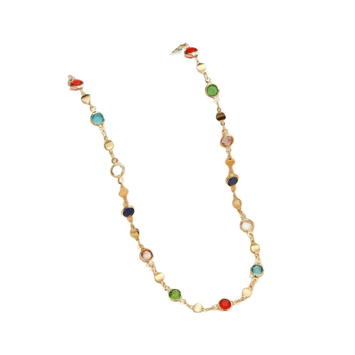 Colorful Gemstone Eyewear Chain Bowlift