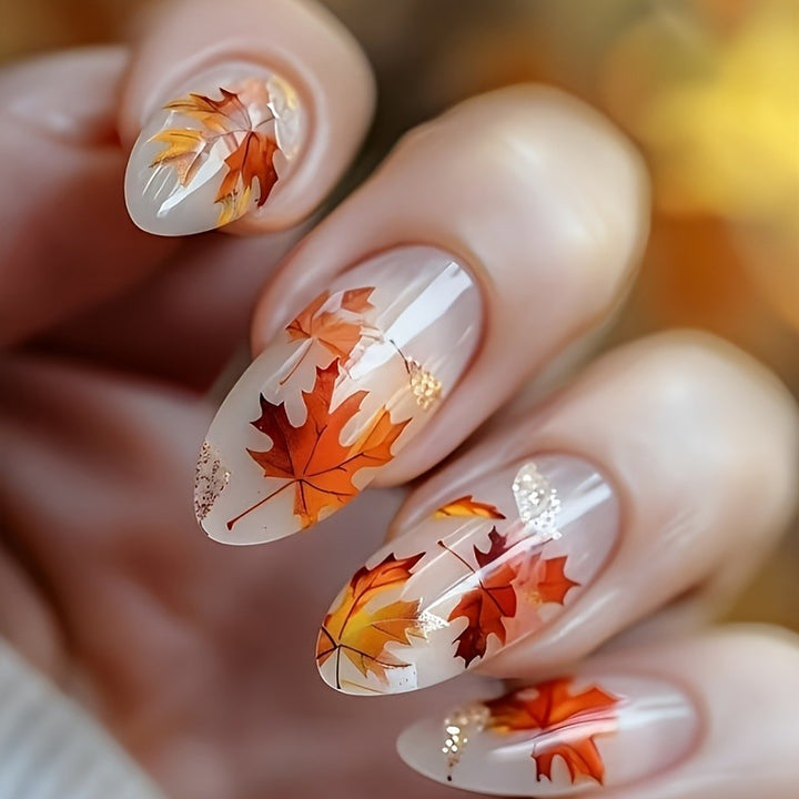 Autumn-Inspired Nail Art Bowlift
