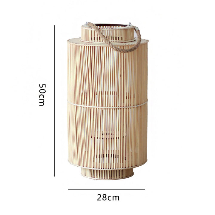 Decorative Rattan Lantern Bowlift
