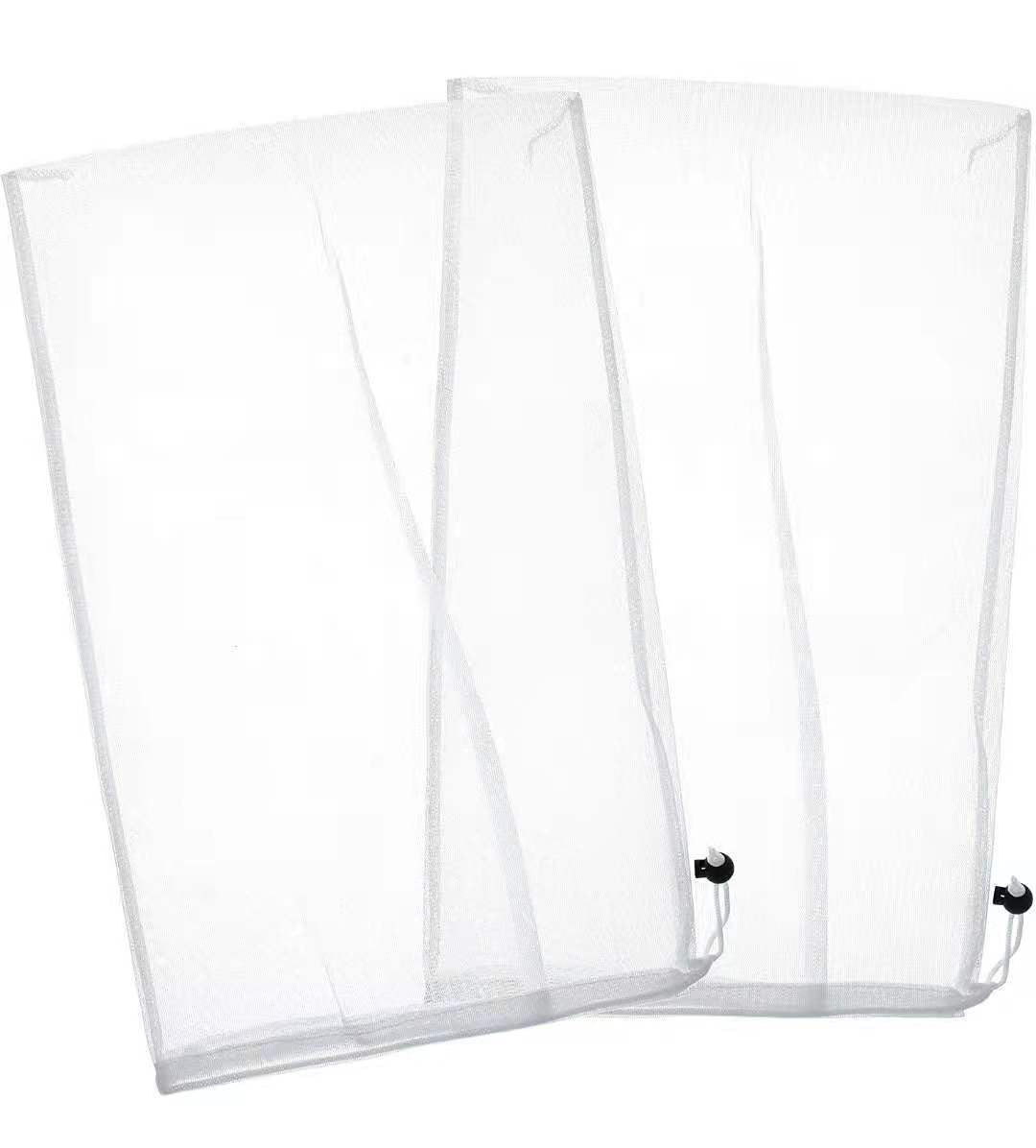 Automatic suction pool leaf vacuum bag with reusable fine mesh and universal hose connector Bowlift