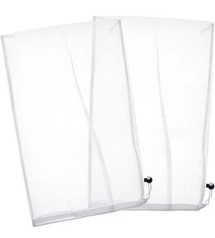Automatic suction pool leaf vacuum bag with reusable fine mesh and universal hose connector Bowlift