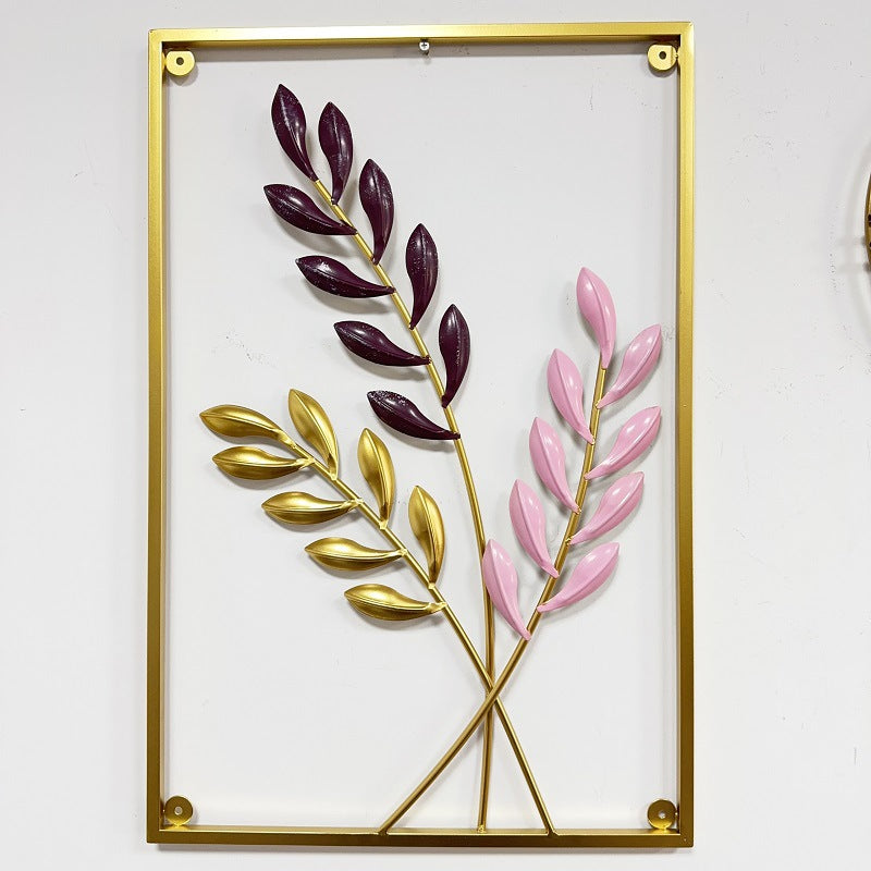 Artistic Leaf Wall Sculpture Bowlift