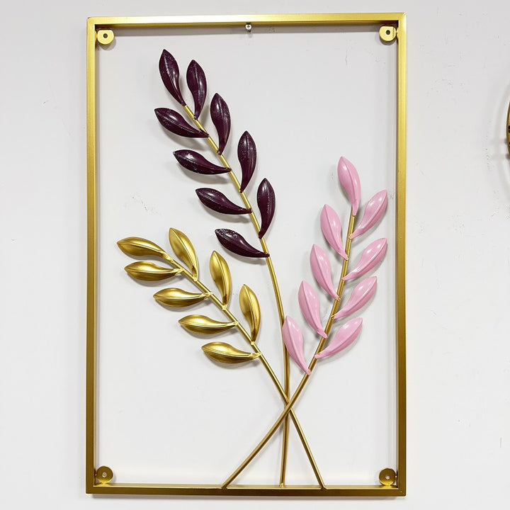 Artistic Leaf Wall Sculpture Bowlift