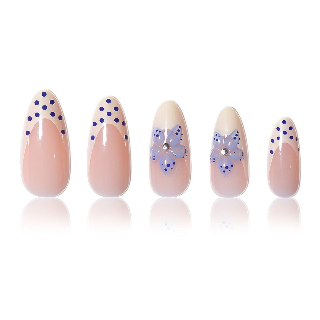 Floral Design Nail Enhancements Bowlift