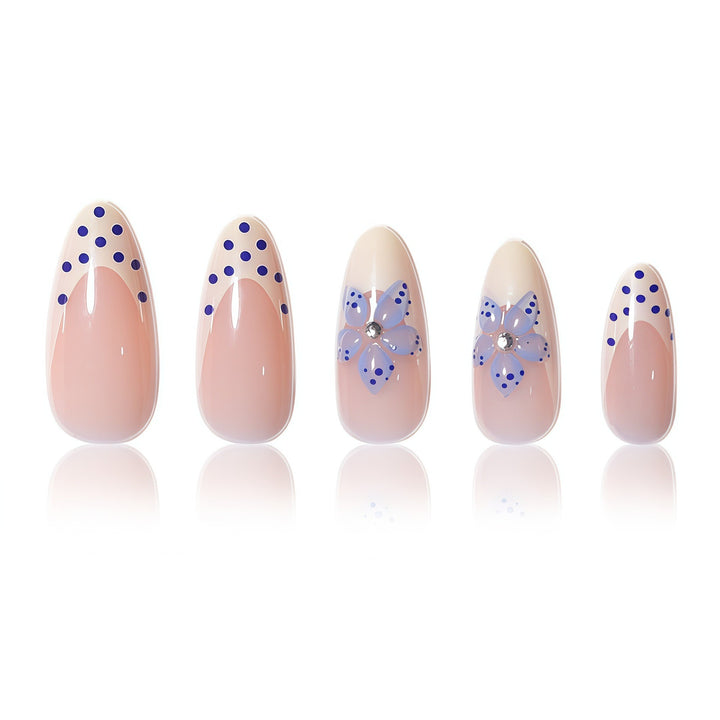Floral Design Nail Enhancements Bowlift