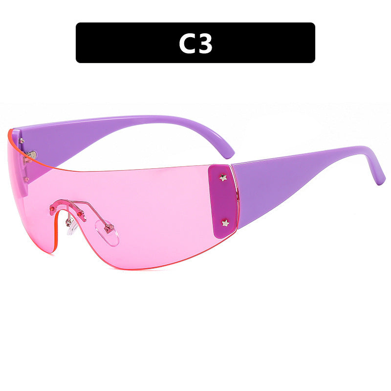 Women's futuristic sport sunglasses Bowlift