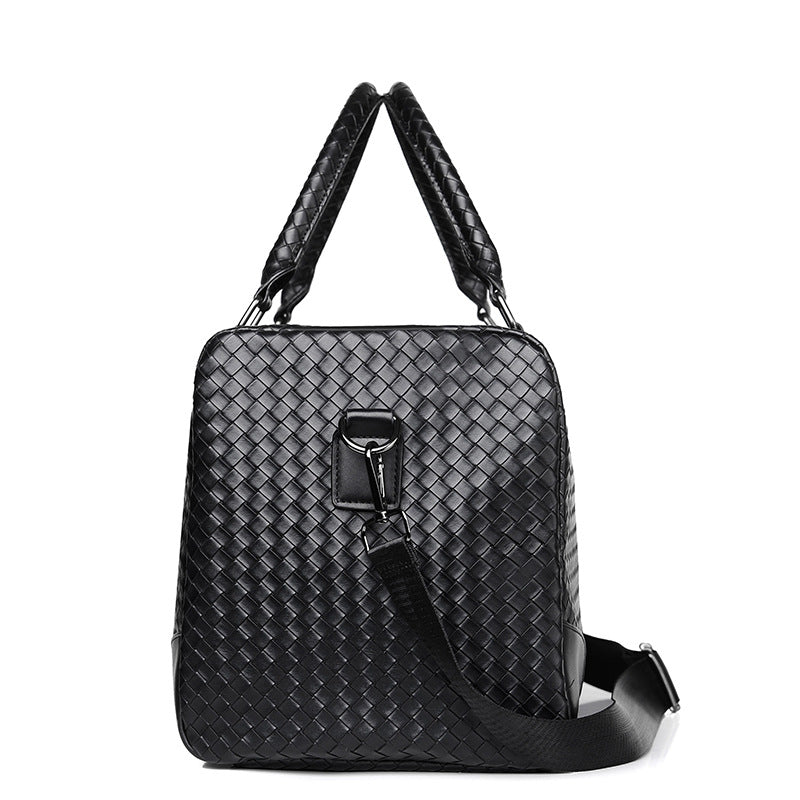 Elegant Handbag in Braided Design Bowlift