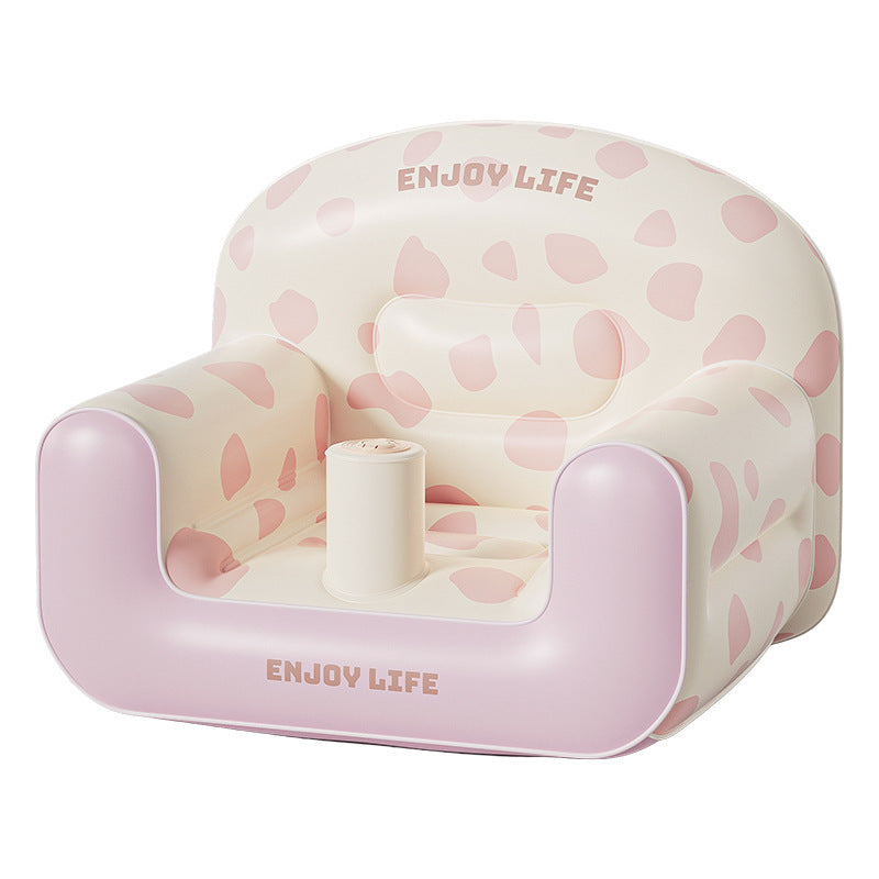 Ladies Inflatable Comfort Seat with Cup Holder Bowlift
