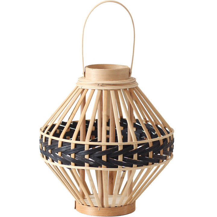 Decorative Rattan Lantern Bowlift