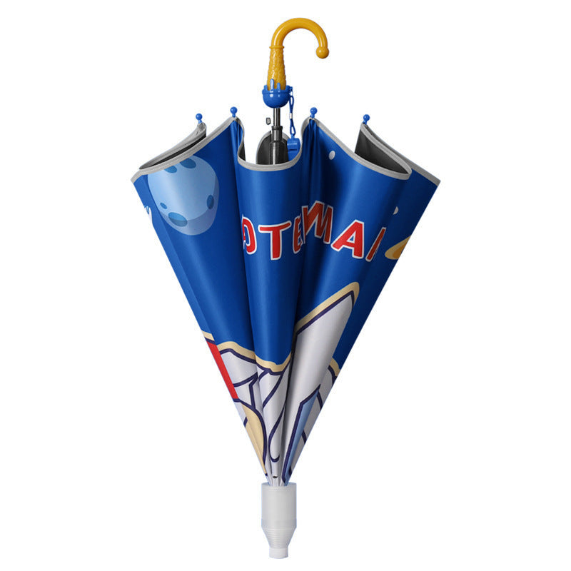 Ladies children's friendly folding umbrella with dinosaur design Bowlift