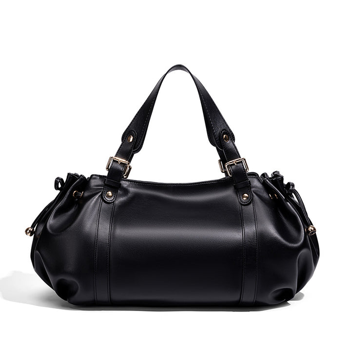 Stylish Leather Handbag Bowlift