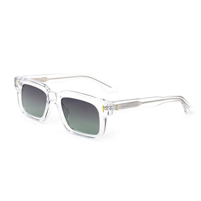Ladies' fashionable sunglasses with clear frames and high-quality lenses Bowlift