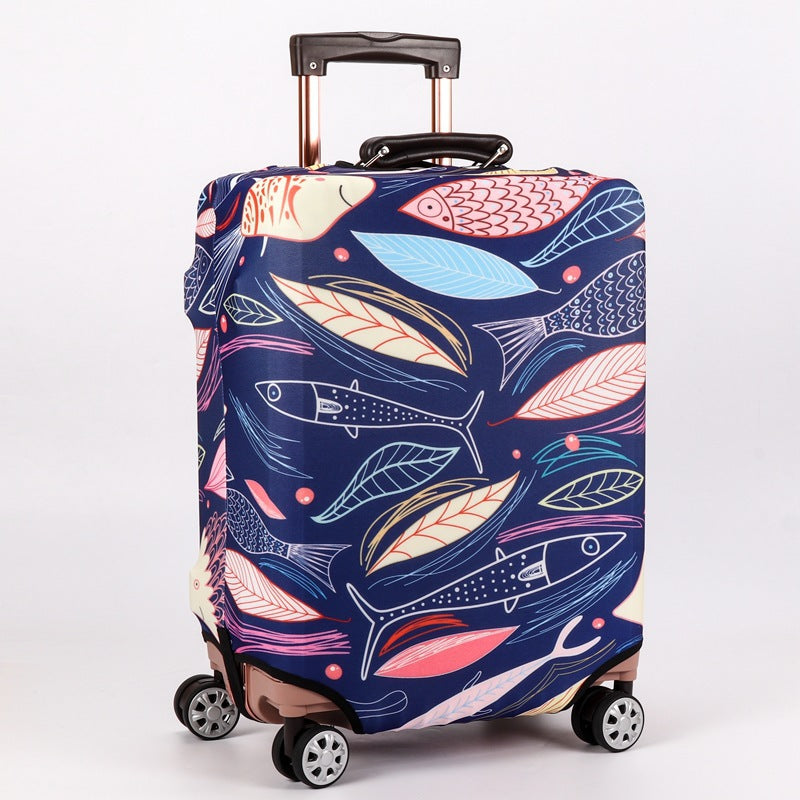 Patterned Hard Shell Luggage Bowlift