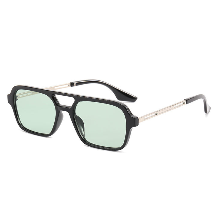 Bold Rectangle Frame Sunglasses Bowlift