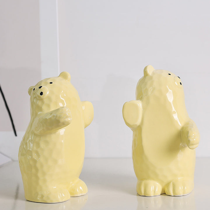 Decorative bear figure Bowlift