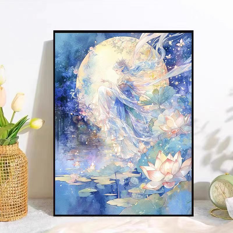 Ethereal Fantasy Artwork Canvas Print Bowlift