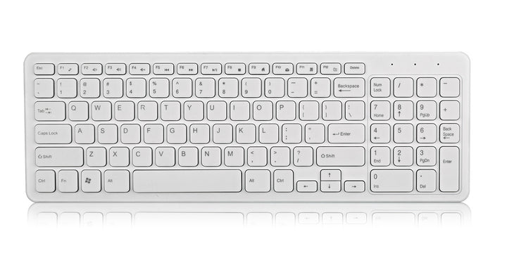 Funk keyboard and mouse combination with slim design Bowlift