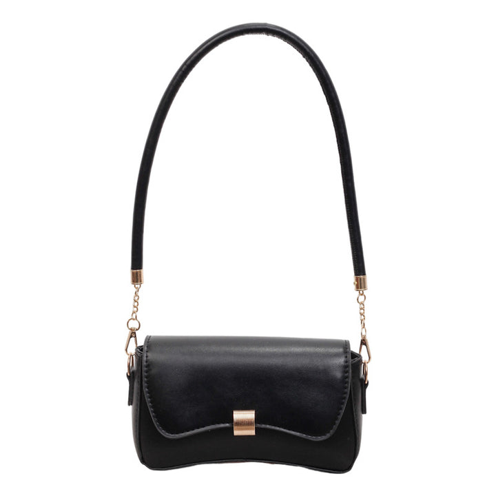 WoElegant Faux Leather Evening Clutch Bowlift