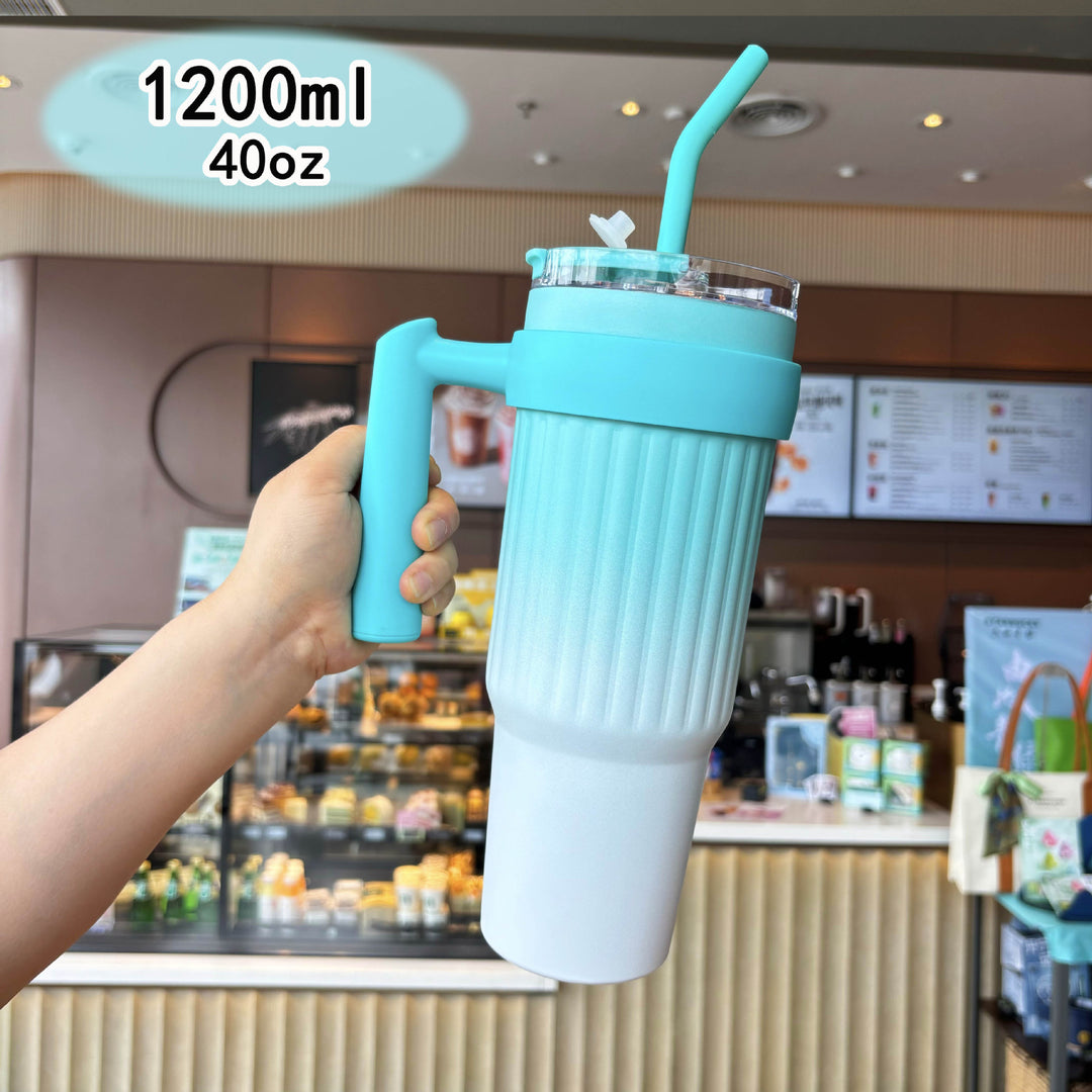 Ladies multifunctional drink bottle with practical carrying handle Bowlift