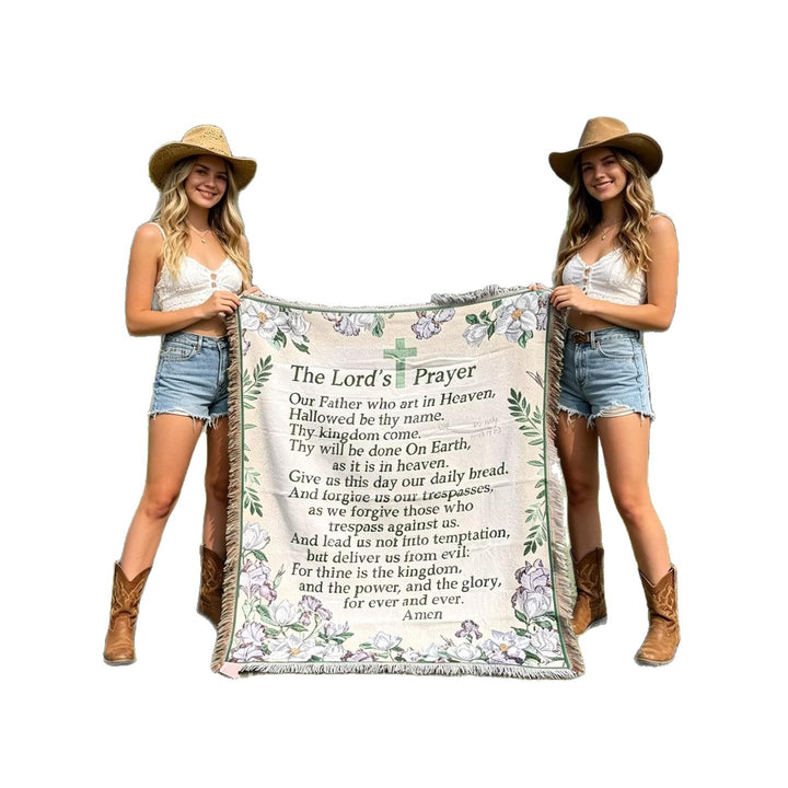 Inspirational Scripted Throw Blanket