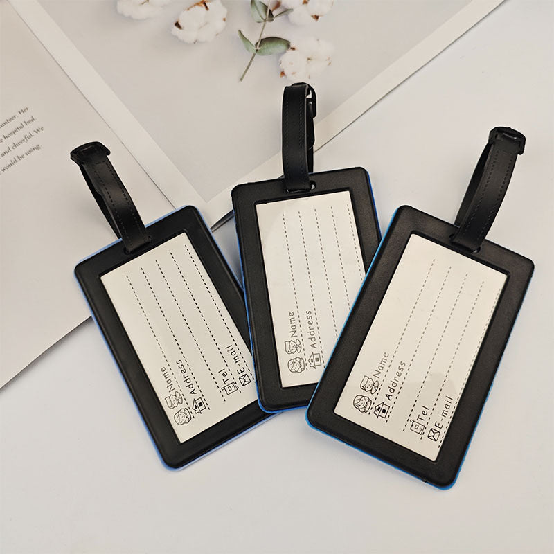 Unisex Travel-Themed Luggage Identifier Bowlift